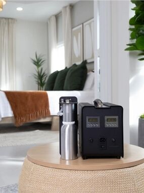 Aroma360 Museum XL HVAC Scent Diffuser Machine 6000 SqFt + My Way/1 Hotel Oil